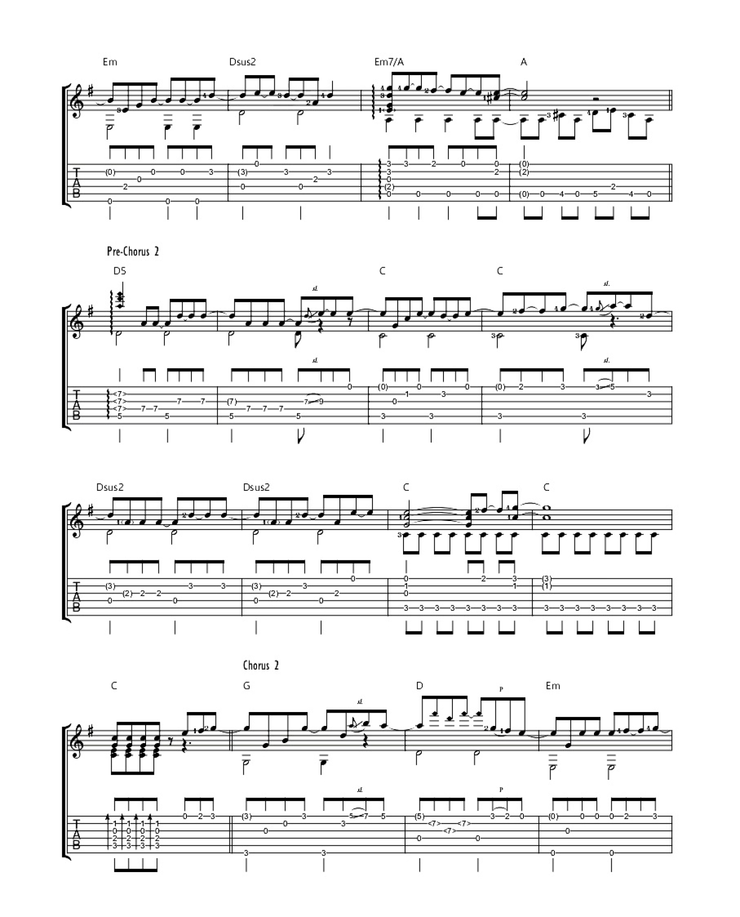 Demi Lovato《let it go》吉他谱_吉他独奏谱第4张