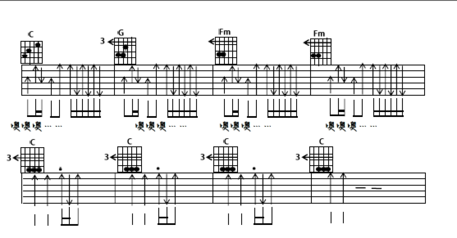 赵雷《赵小雷》吉他谱_C调吉他弹唱谱第5张