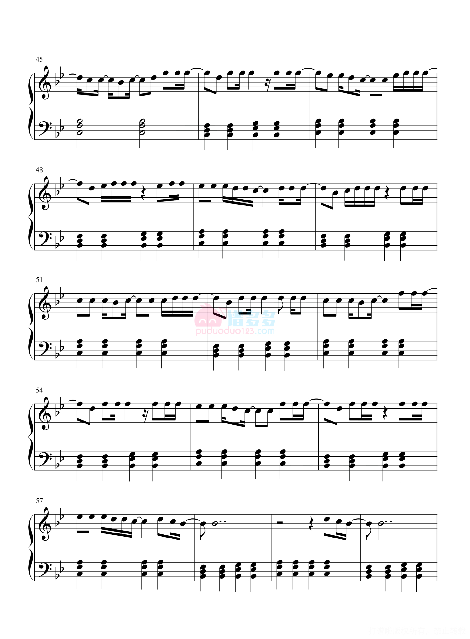 George Ezra《Anyone for You 》钢琴谱第4张