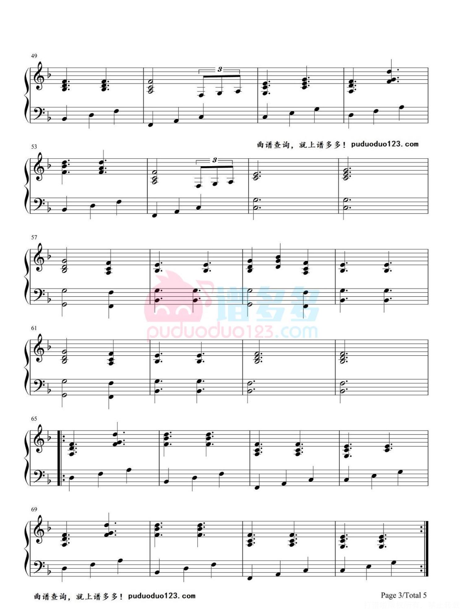 Ron Pope《A Drop In The Ocean》钢琴谱第3张