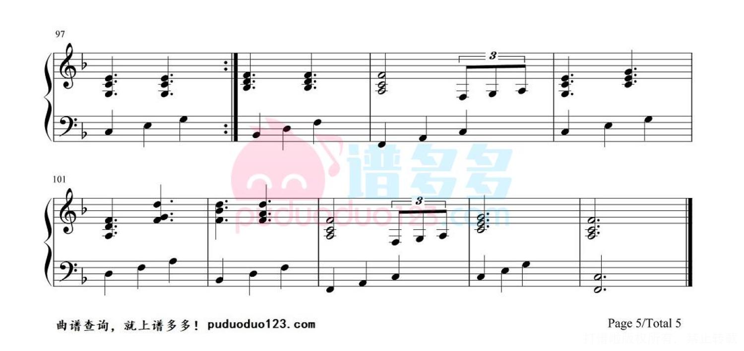 Ron Pope《A Drop In The Ocean》钢琴谱第5张